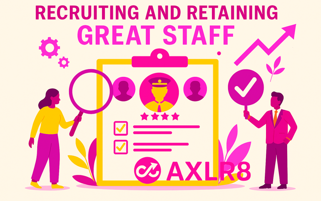 Recruiting and retaining staff: how AXLR8 Systems help
